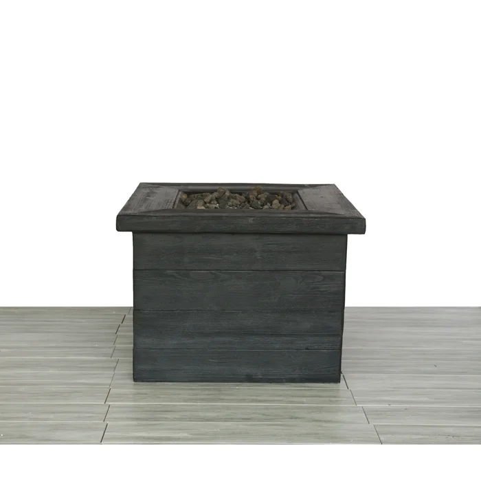 Fibre Reinforced Propane / Natural Gas Fire Pit Table - Charcoal