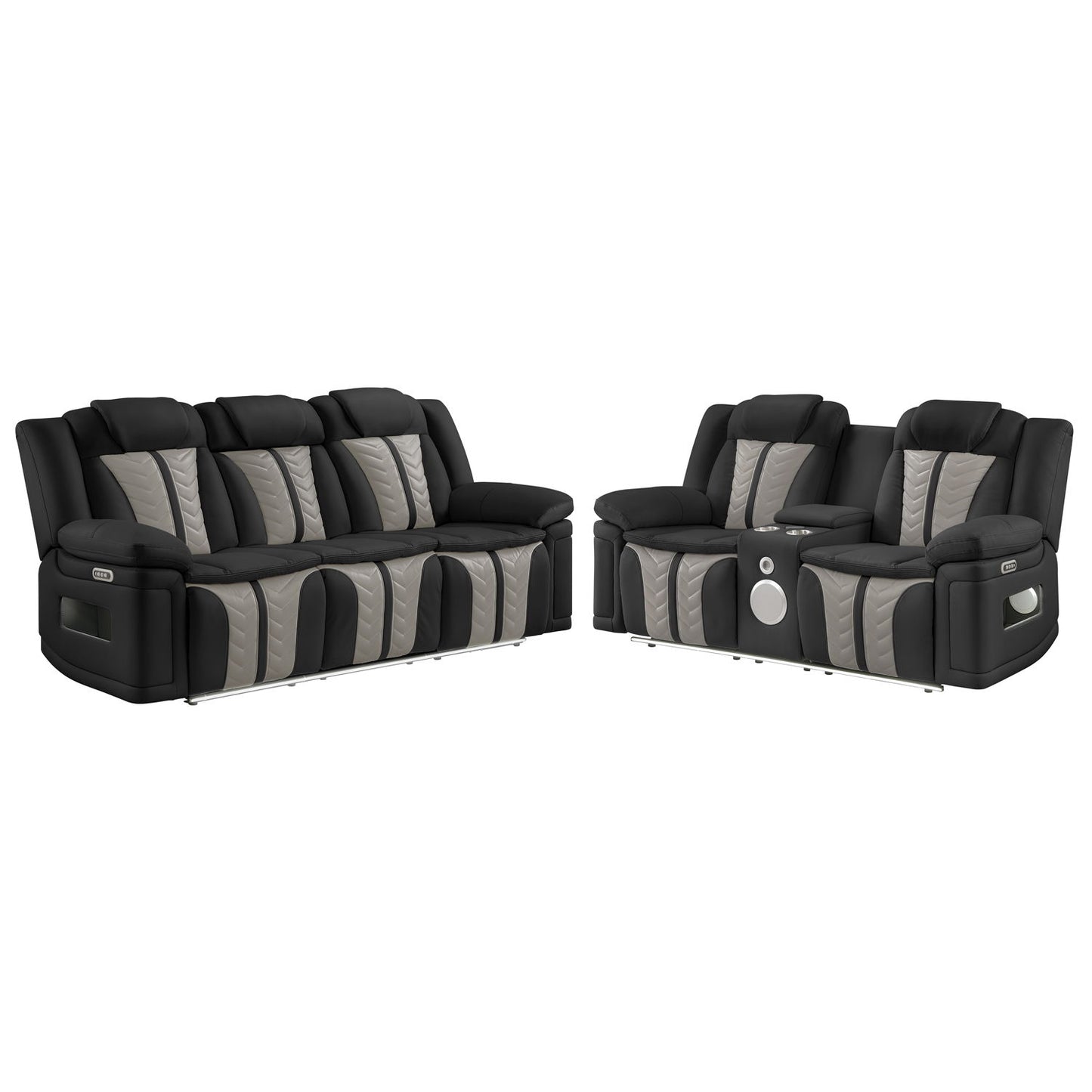 Cruiser - Power Reclining Set With LED Lighting