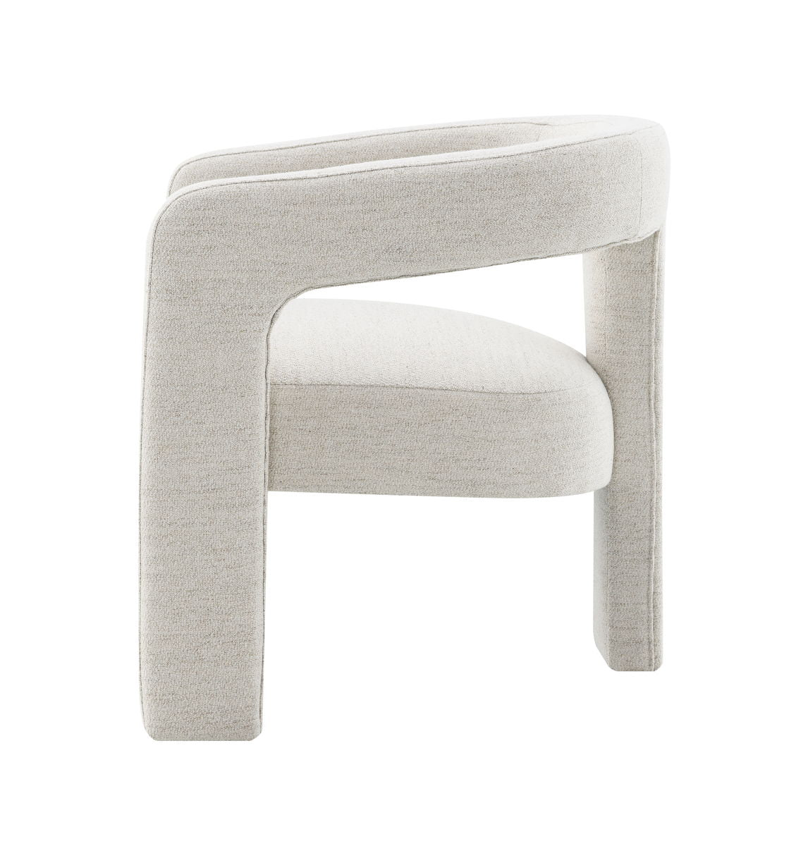 Lomas - Boucle Side Chair (Set of 2) - Beige