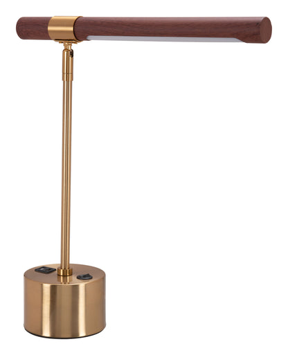 Kippy - Table Lamp - Brown / Brass