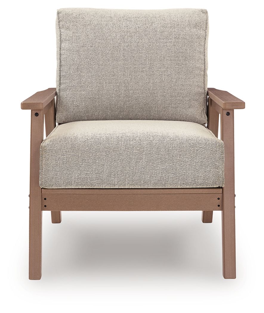 Cliffs Beach - Lounge Chair With Cushion (Set of 2) - Driftwood