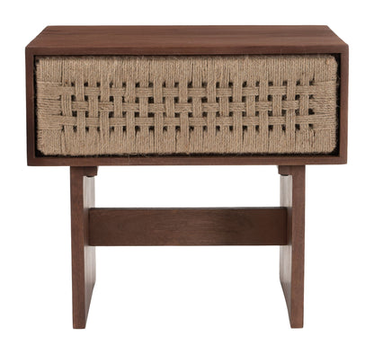 Amaria - Nightstand - Natural / Walnut