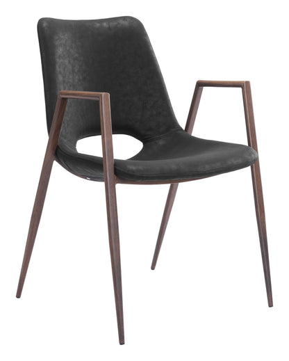 Desi - Dining Chair (Set of 2) Walnut Legs