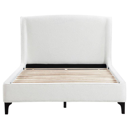 Mosby - Upholstered Wingback Bed