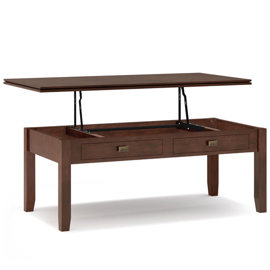 Artisan - Lift Top Coffee Table - Russet Brown