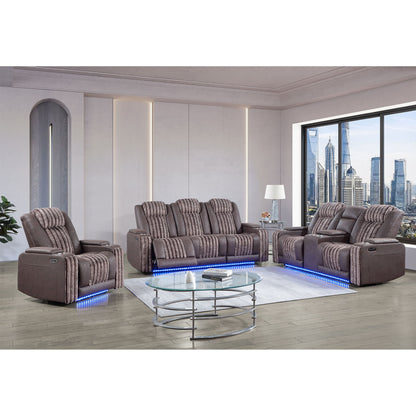 Duran - Power Reclining Loveseat With Power Headrest