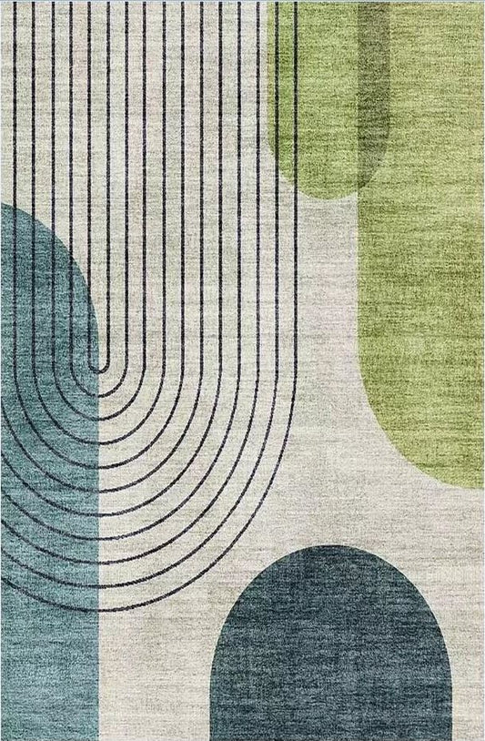 Fenix - Accent Rug, Elegant Design - Ivory Multi