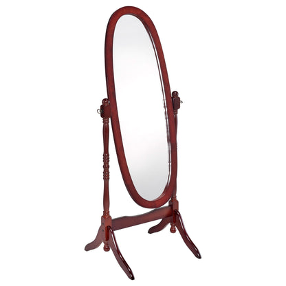 Dunne - Cheval Mirror With Oval Frame