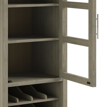 Avalon - High Storage, Wine Rack Cabinet