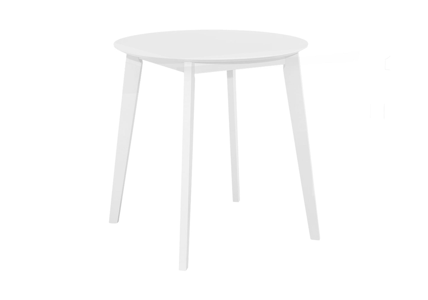 Round Small Dining Table, Transitional