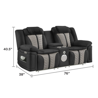 Cruiser - Power Reclining Set With LED Lighting