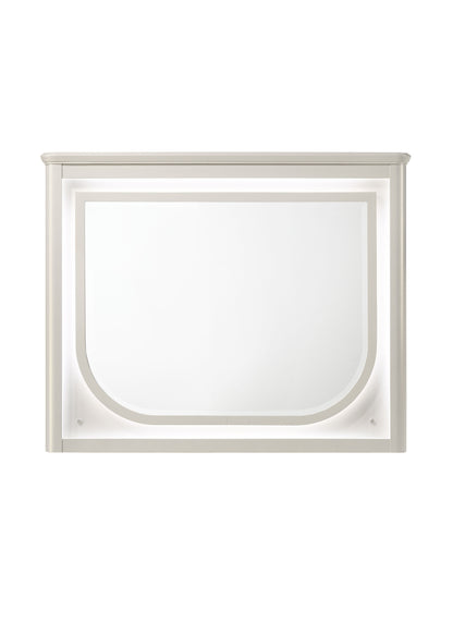 Laveda - Mirror With LED - White