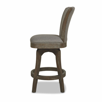 Henry - Armless Swivel Counter Height Bar Stool