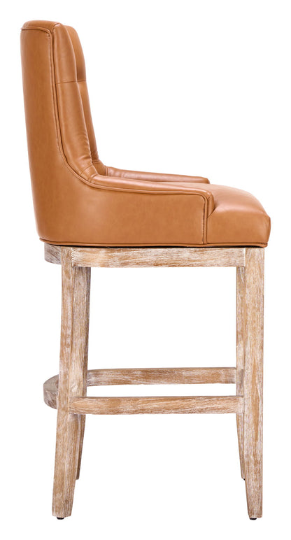 Nuby - Swivel Barstool - Brown