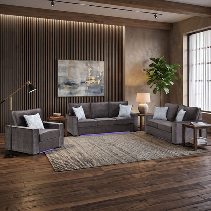 Rita - Living Room Set With LED