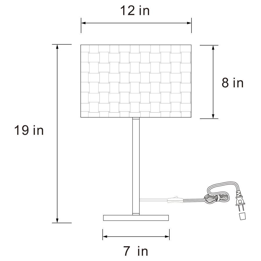 Ramiro - Drum Shade Metal Lamp