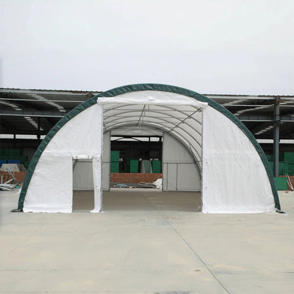 Single Truss Arch Storage PE Shelter