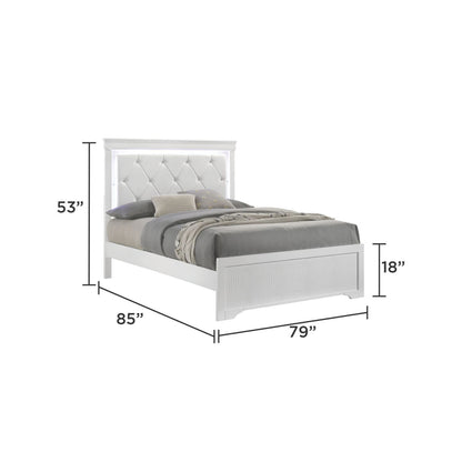 Blaze - Bedroom Set With LED Headboard
