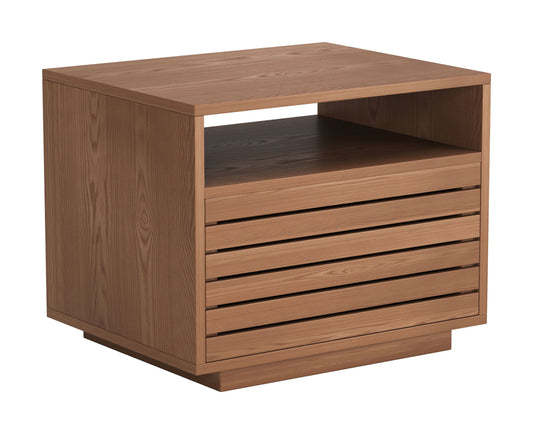 Slit - Nightstand - Walnut