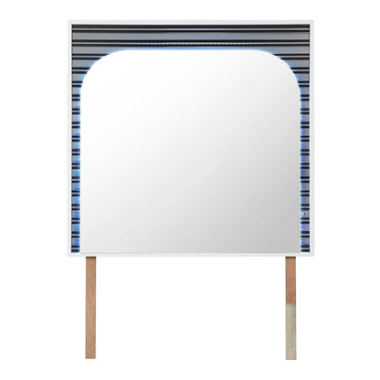 Sasha - Mirror With Built In LED Lighting - White