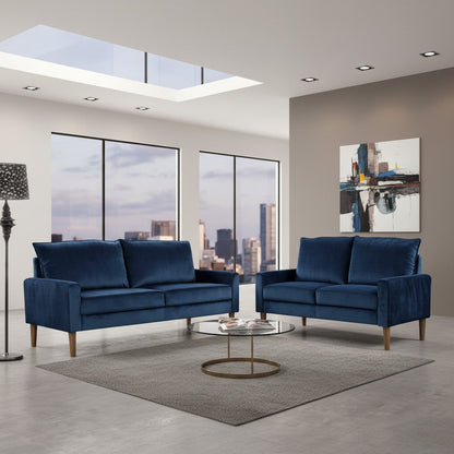 Upholstered Sofa, 3 Seater Couch For Living Room