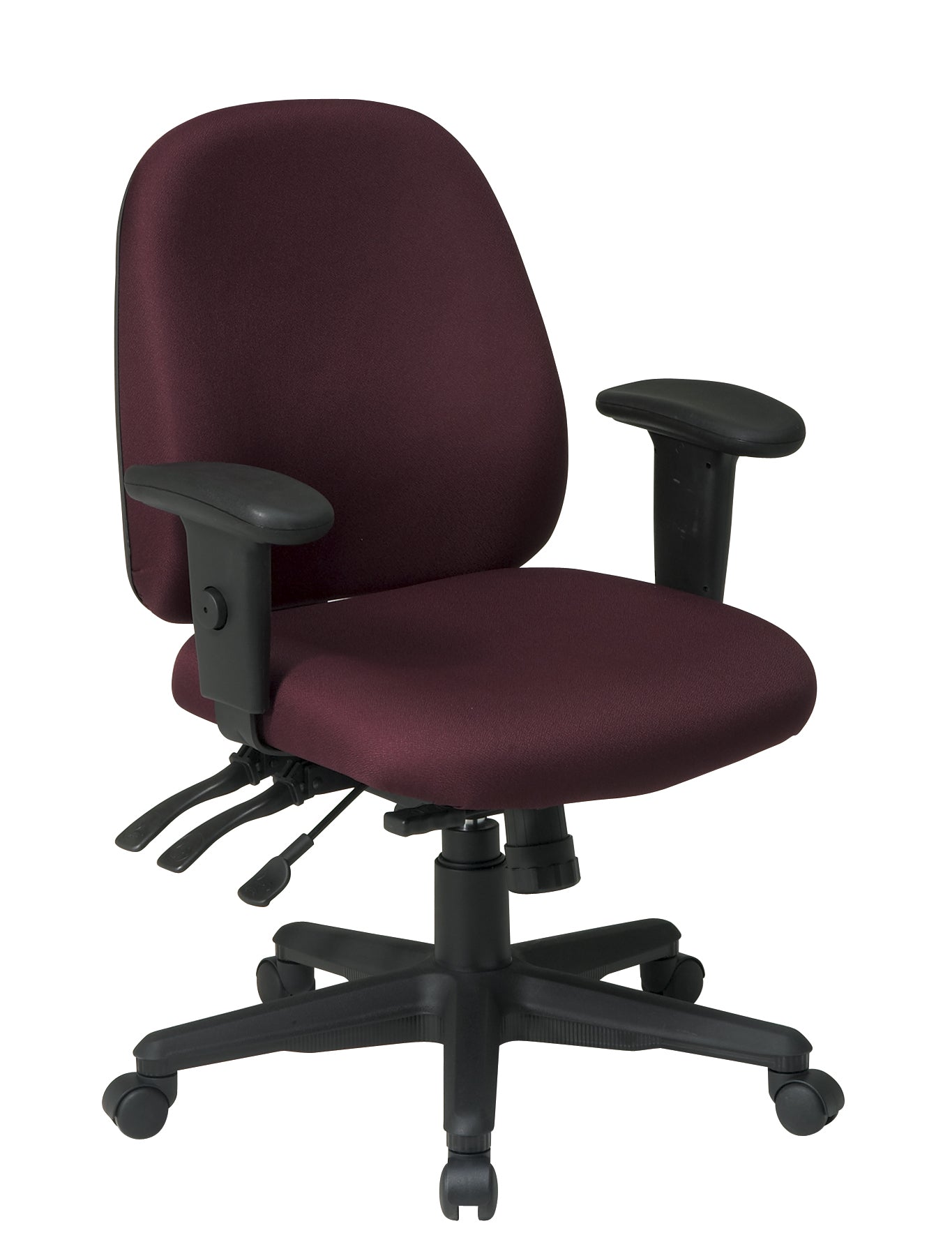 Ergonomics Chair in Icon Burgundy