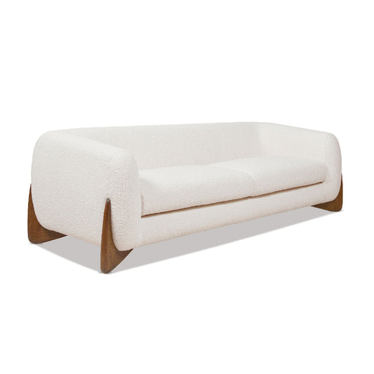 Alpine - Sherpa Sofa - Ivory White