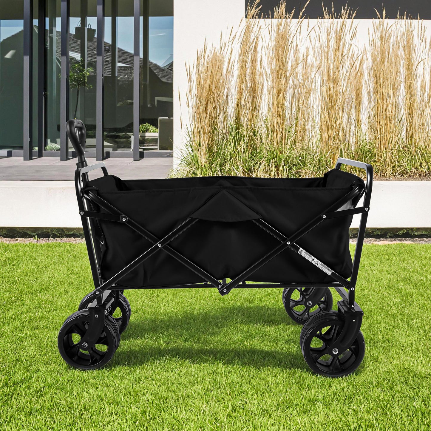 Wagons Carts Heavy Duty Foldable With Big Wheels