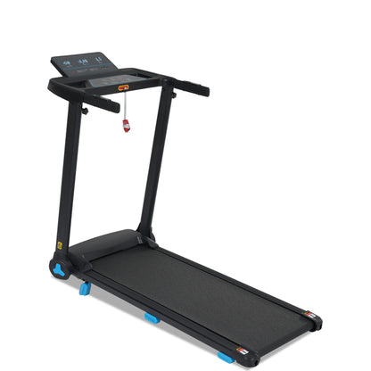 Folding Treadmills For Home Small, 3.0Hp Portable, 10Mph Walking Pad With Incline, Bluetooth, Heart Rate Sensors, Charge Station - Black