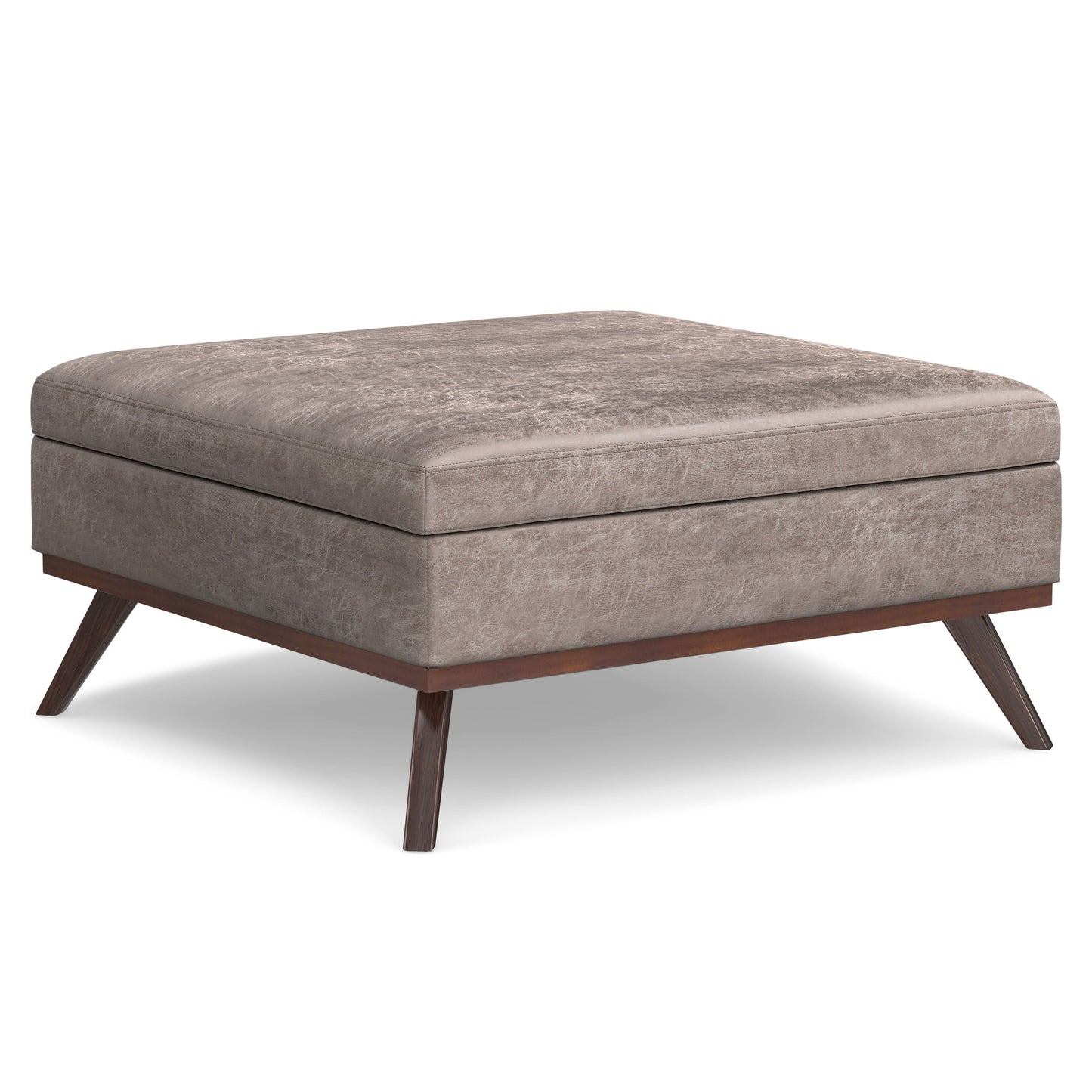 Owen - Multifunctional Square Coffee Table Storage Ottoman