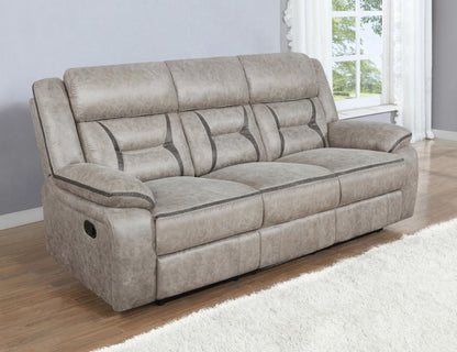 Greer - Upholstered Reclining Sofa Set