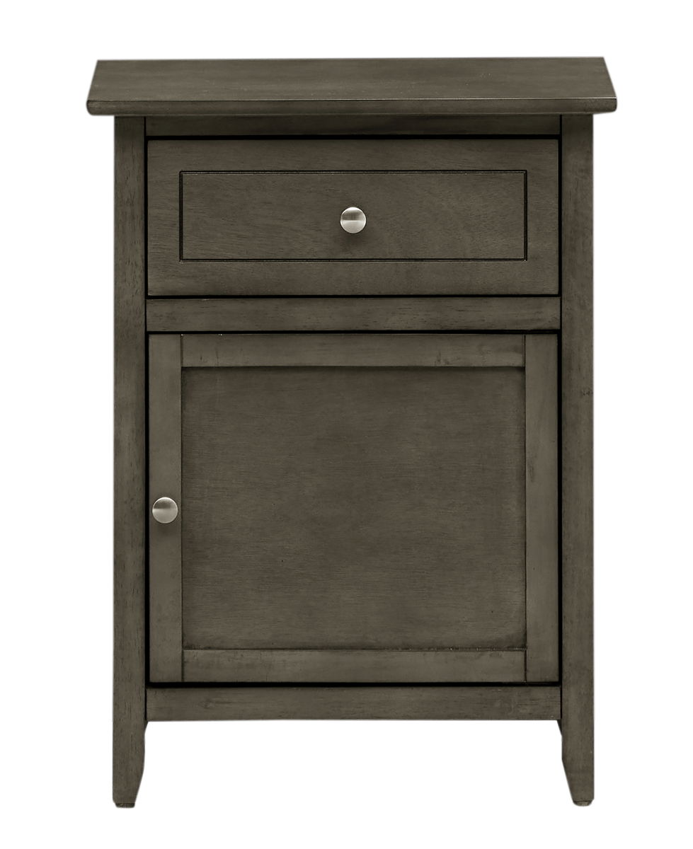 Izzy - 1 Drawer /1 Door Nightstand