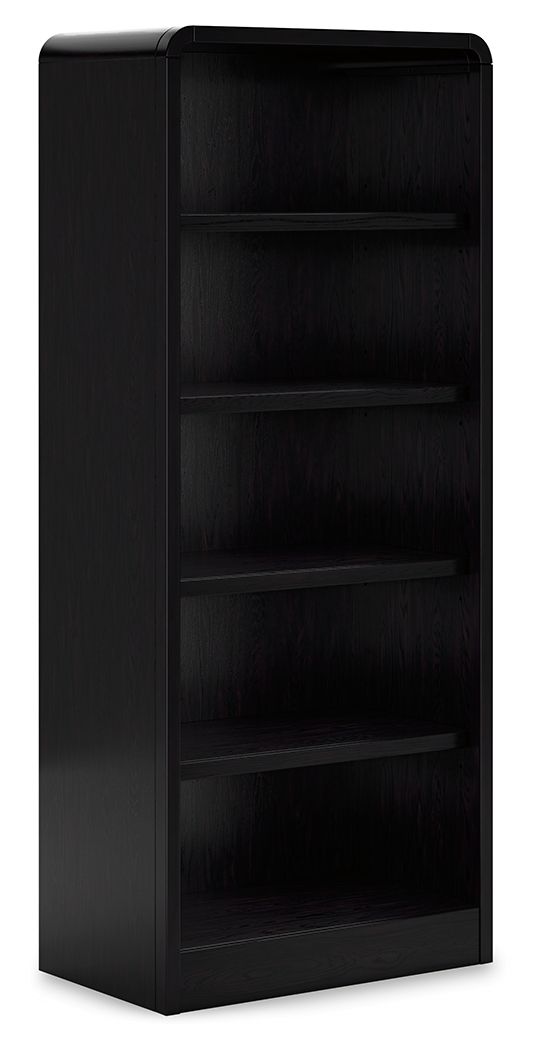 Rowanbeck - Black - Large Bookcase