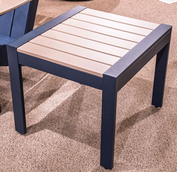 Mabry Shores - Rectangular End Table - Blue
