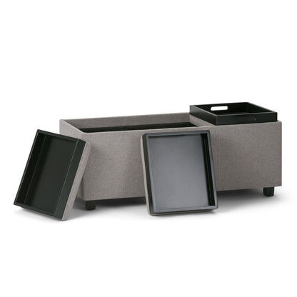 Avalon - Upholstered Storage Ottoman