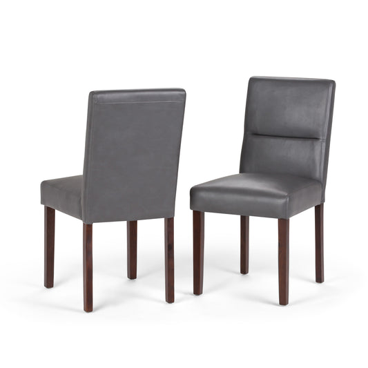 Ashford - Parson Dining Chair (Set of 2) - Stone Gray