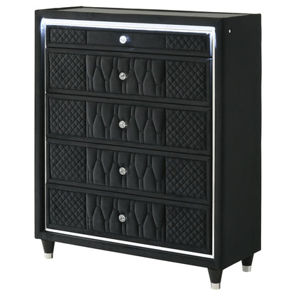 Mika - 5 Drawer LED Chest