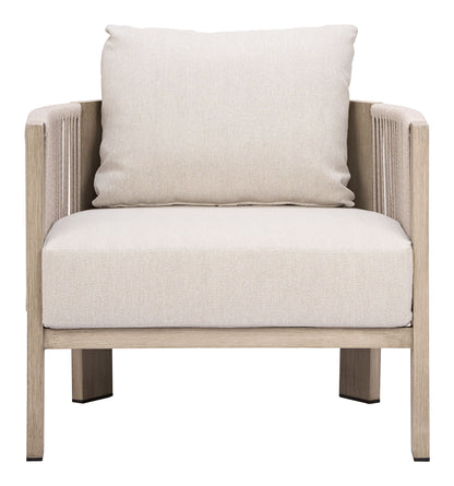 Sunlit Springs - Accent Chair - Gray / Light Brown