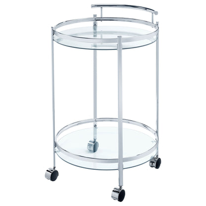 Osborne - Bar Cart - Chrome