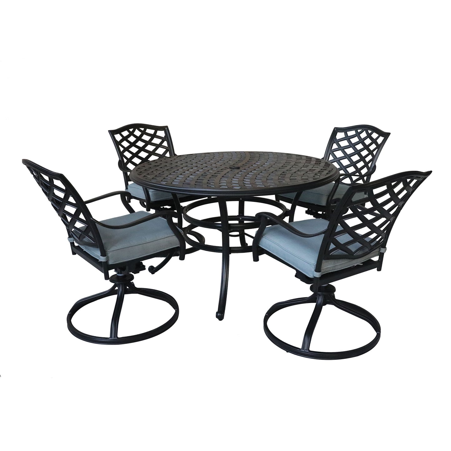 Aluminum Round Dining Set