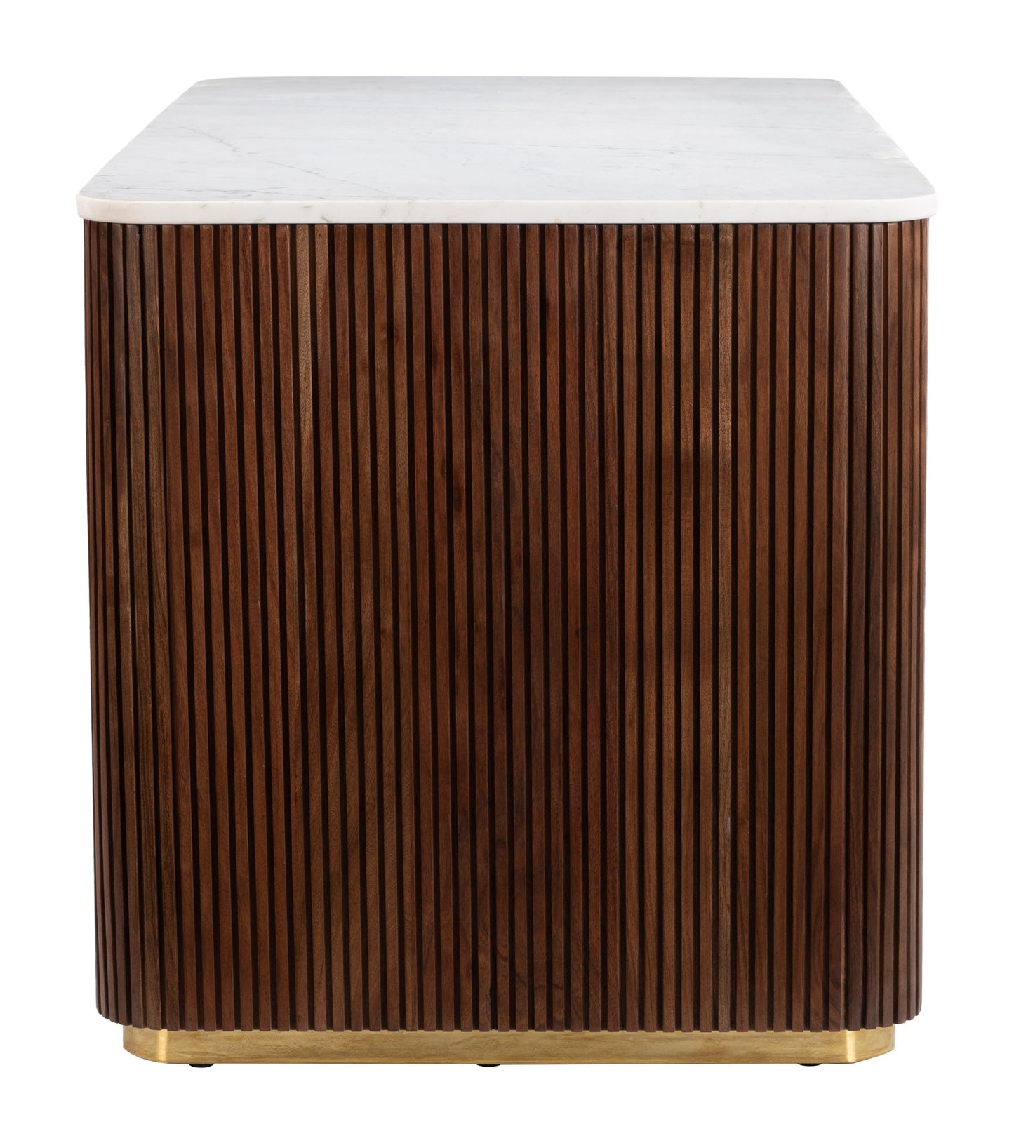 Obeah - Desk - White / Walnut