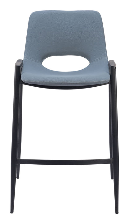 Desi - Counter Chair With Black Legs (Set of 2)