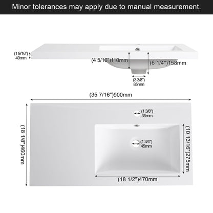 Bathroom Vanity Top With Integrated Sink
