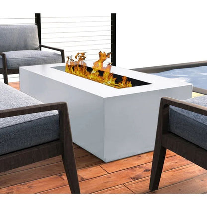 Modern Design Outdoor Fire Pit Table With Cover