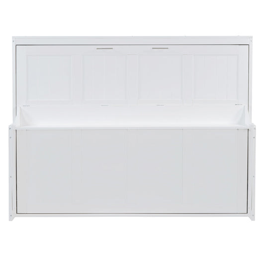 Murphy Bed With Hydraulic Lift & Desk Design