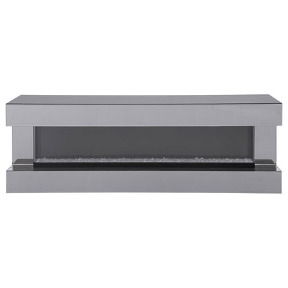 Vallerie - TV Stand With Visual Flame Box