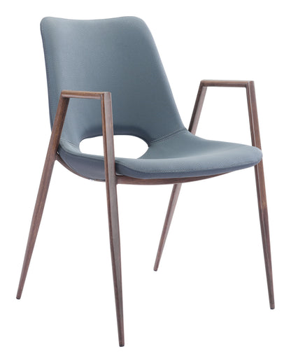 Desi - Dining Chair (Set of 2) Walnut Legs