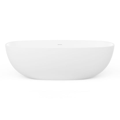 Freestanding Bathroom Bathtub With Ergonomic Design