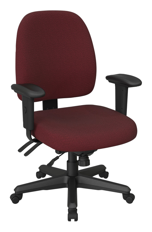 Ergonomics Chair in Diamond Wine