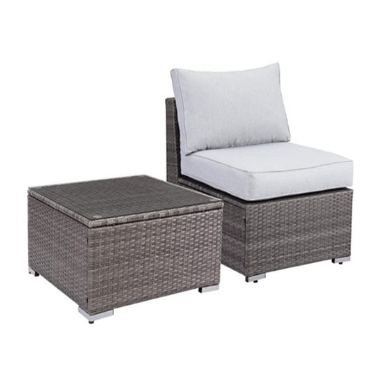 Modern Patio Set With Coffee Table